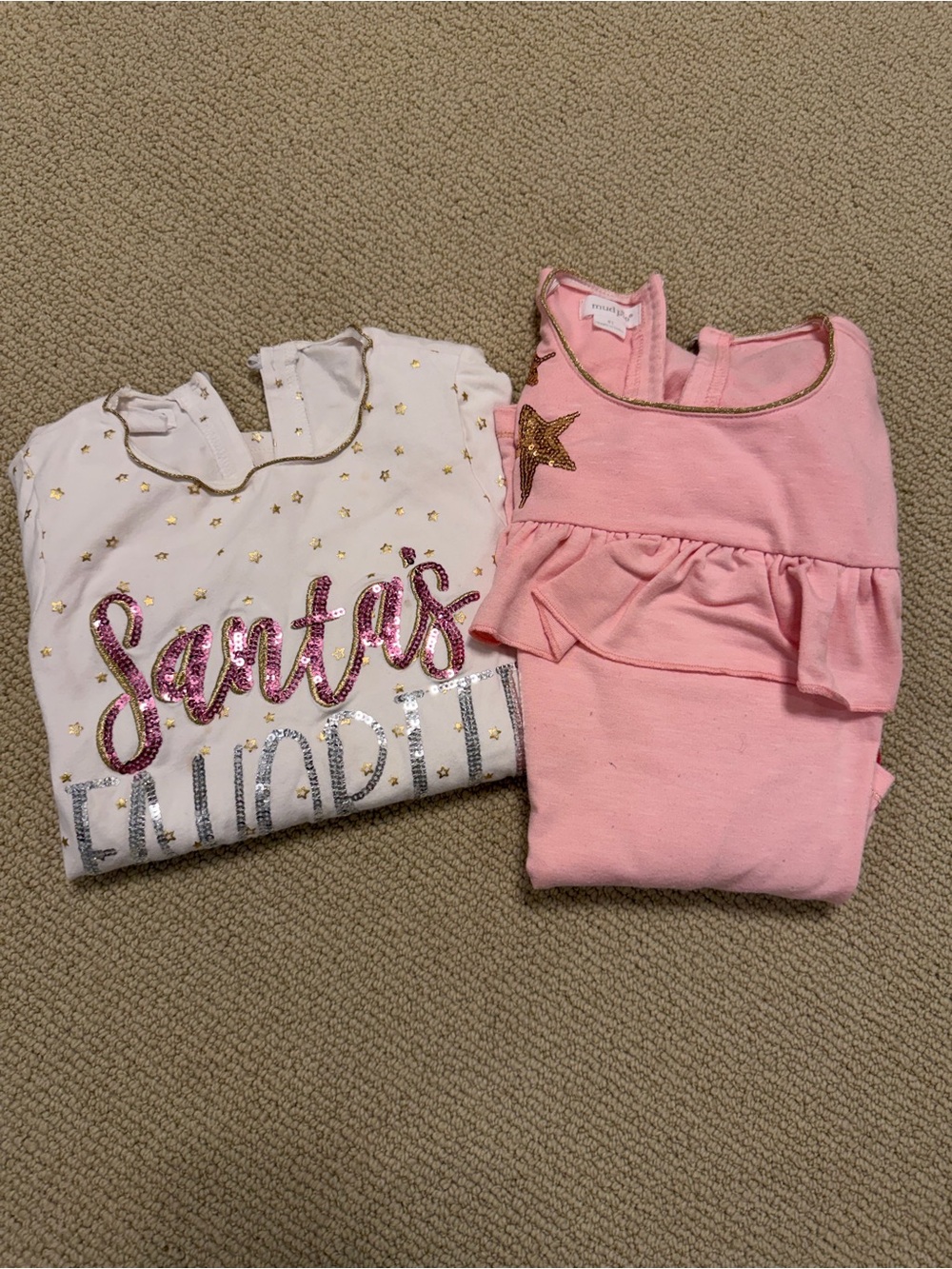 Holiday long sleeve bundle x2: Mud Pie